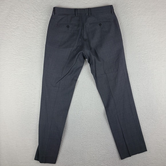 Banana Republic Pants Mens 30x30 Dark Gray Modern Slim Fit Trousers Dress Slacks - Picture 11 of 13